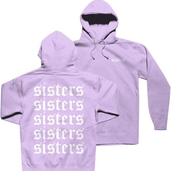 James Charles Sisters Apparel Sweatshirt Hoodie Lavender Small S - Picture 1 of 6